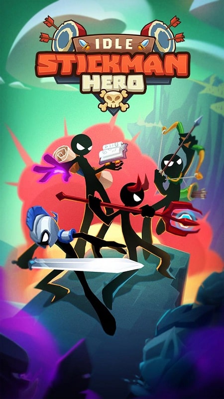 Hướng dẫn sử dụng MOD APK Idle Stickman Heroes